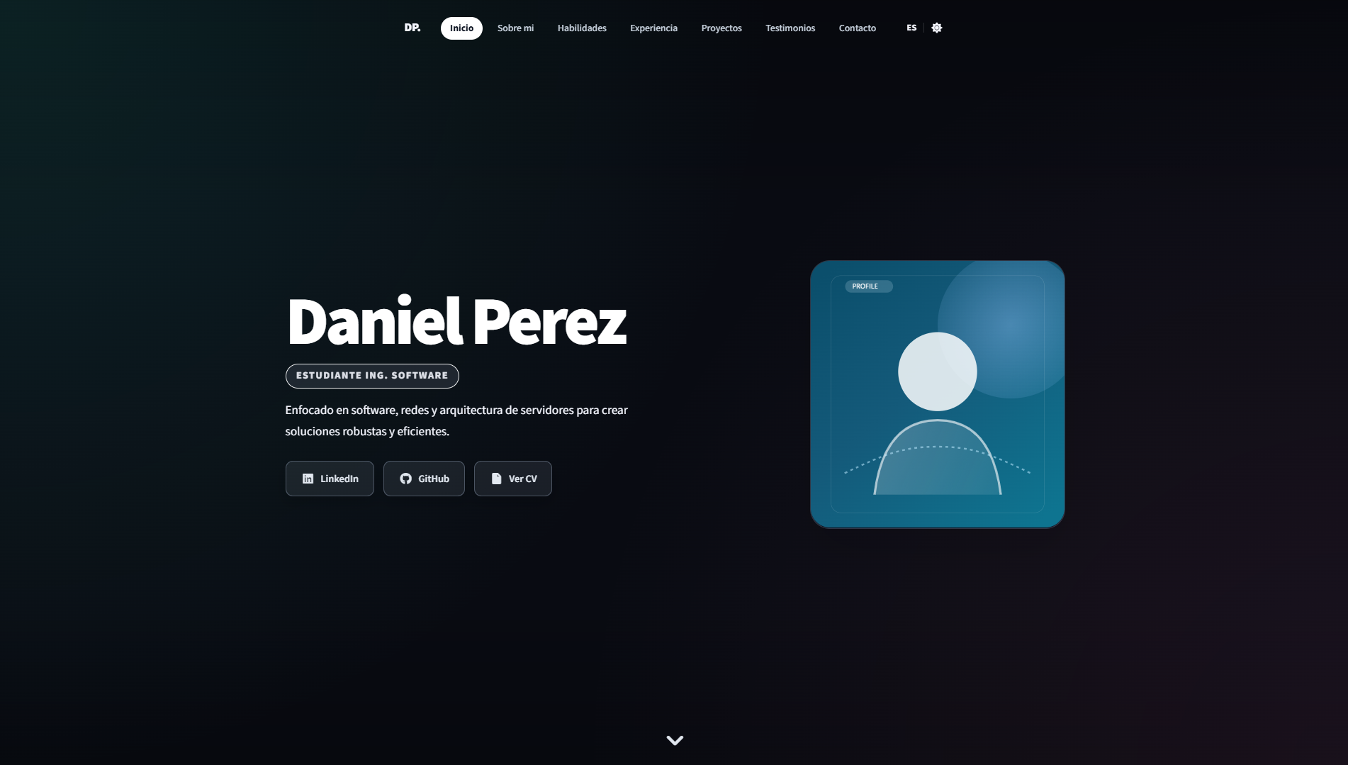 Project preview for Portfolio
