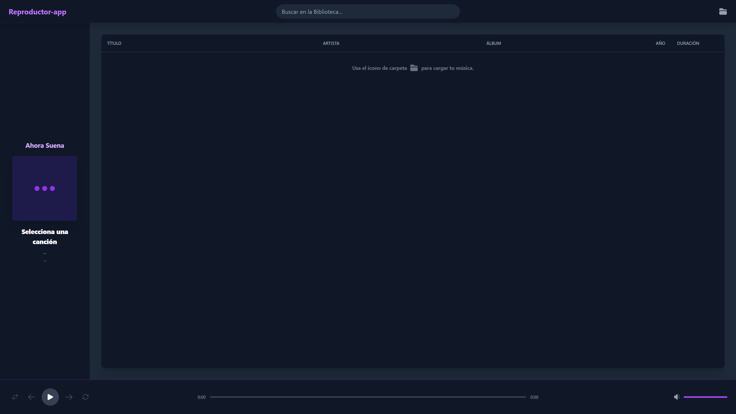 Project preview for Web Player